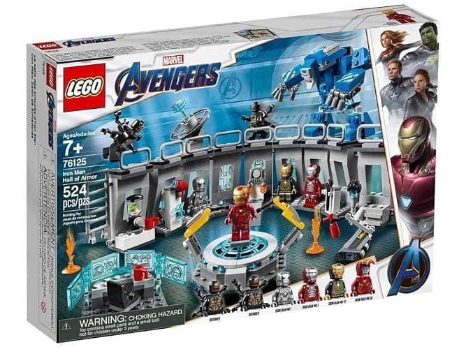 LEGO Marvel Avengers Iron Man Hall of Armor 76125 Building Kit - Marvel Tony Stark Iron Man Suit Action Figures (524 Pieces) - Image 1