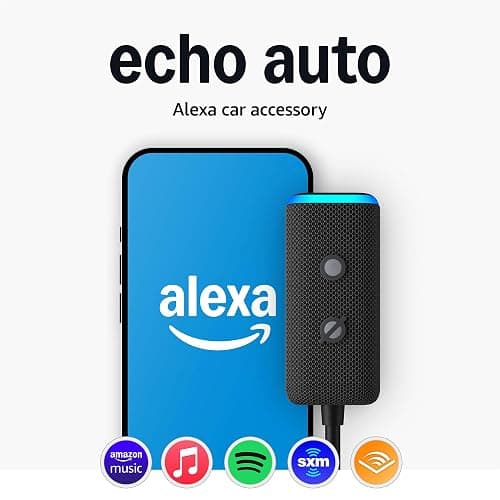 Amazon Echo Auto (newest model), Add Alexa to your car - Device Only thumbnail 6