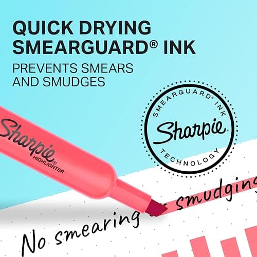 Sharpie Tank Highlighters, Chisel Tip, 12 Assorted Fashion Colors, Value Pack, 36 Count - For Studying, Note-Taking, School, College, Office, Student & Teacher Supplies thumbnail 5