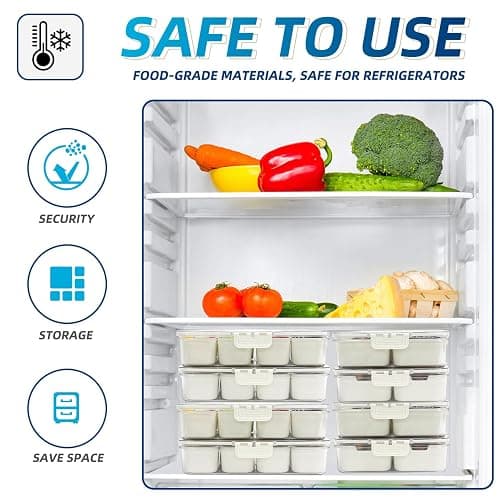 Pure Future Snackle Box Container with Handle - 8 Compartment Divided Serving Tray with Lid - Crystal Clear Charcuterie Box for Travel, Parties, Movie Nights & Daily Snacks (Hand Wash Only) thumbnail 8