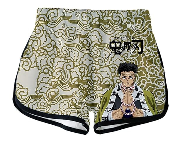 WANHONGYUE Anime Crop Top T Shirt and Shorts Set Women's 2 Piece Short Sleeve Outfits Girls Active Tracksuit thumbnail 4