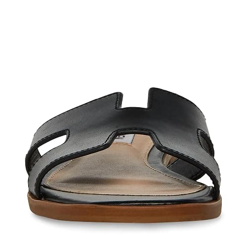Steve Madden Women's Hadyn Sandal - 7.5 - Black Leather thumbnail 2