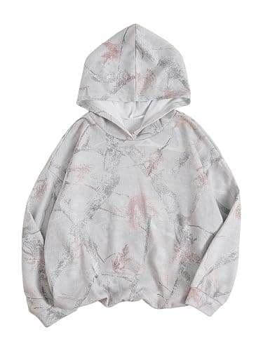 RoseSeek Girl's Number Camo Hoodies Long Sleeve Oversized Sweatshirts Hoodie Pullovers Streetwear Trendy thumbnail 3