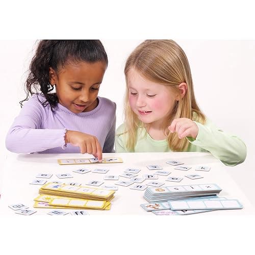 ALPHABLOCKS Word Builder Learning Games - Kids Phonics Spelling Set Toy | Aesthetic Interactive ABC Card Match Literacy Activity Board for Toddlers, Preschool Nursery. Educational Birthday Gifts. thumbnail 2