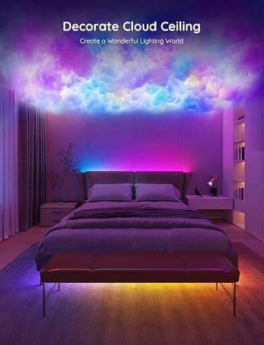 Govee RGBIC LED Strip Lights, Smart LED Lights for Bedroom, Bluetooth LED Lights APP Control, DIY Multiple Colors on One Line, Color Changing LED Strip Lighting Music Sync, Home Decor, 16.4ft - 16.4ft thumbnail 3