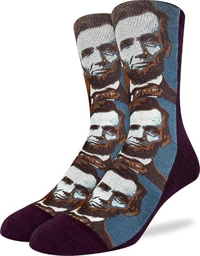 Good Luck Sock Men's Famous & Historical People Socks - Image 1