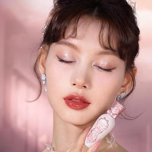 Flower Knows Midsummer Fairytales Coating Lip Lacquer,Glowy Non-Fading Lip Gloss,Hydrating Tinted Lip Oil for Girls&Women,Vegan & Cruelty Free,0.17Fl Oz(G03 Firefly) thumbnail 6