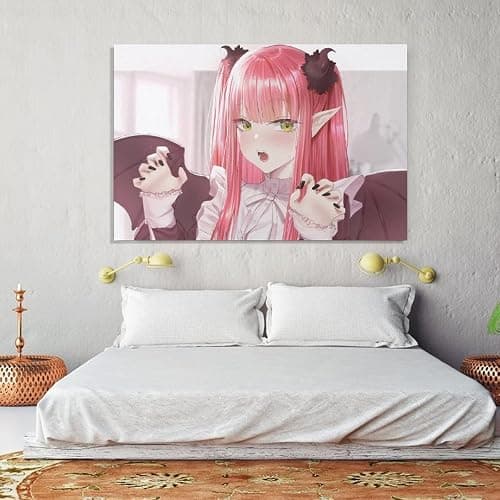 My Dress-Up Darling Anime Kitagawa Marin Anime Sexy Girl 4 Canvas Poster Bedroom Decor Office Room Decor Gift, Wall Art Decor Printing Paintings Living Room Bar Modern Decorative Poster 12x18inch(30x4 thumbnail 5