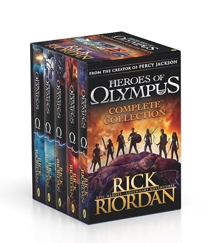 CHILDREN PBS Heroes Of Olympus Complete Collection (5 Book Slipcase) - Image 1