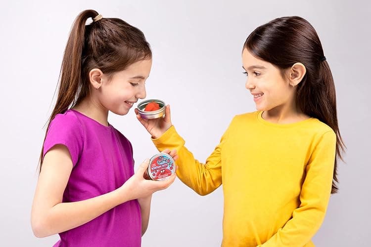 Crazy Aaron’s SCENTsory® Thinking Putty® Bundle - Crisp Apple and Very Cherry - Made in USA thumbnail 2