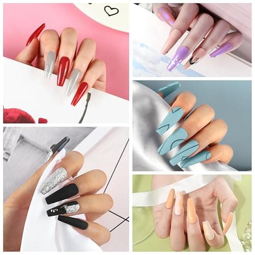 COSCELIA 57pcs Gel Nail Polish Kit with U V light Starter Kit 40 Colors Summer Gel Polish Set 5pcs Top and Base Coat Glossy Matte Glitter Beautiful Nail Stickers Gel Manicure Kit DIY Gifts for Women thumbnail 3