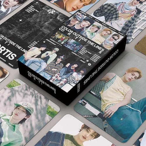 CORTIS Color Outside The Lines Album Lomo Cards - 55PCS Kpop Photocards for CORTIS Fans thumbnail 2