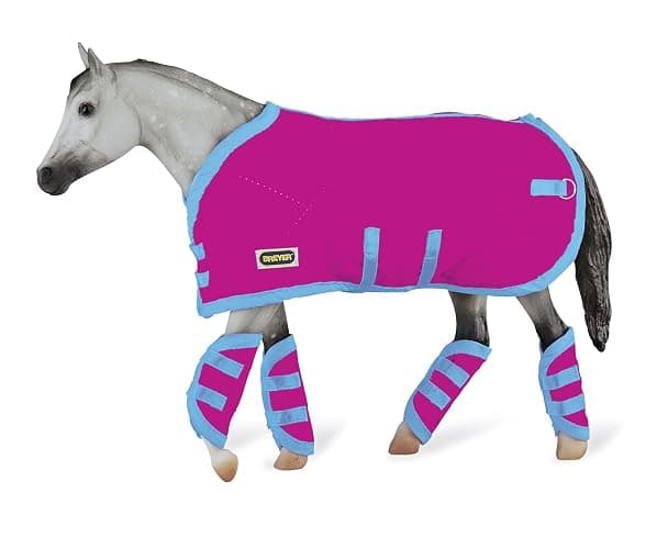 Reeves Breyer Tack Blanket & Shipping Boots - Hot Pink! - Image 1