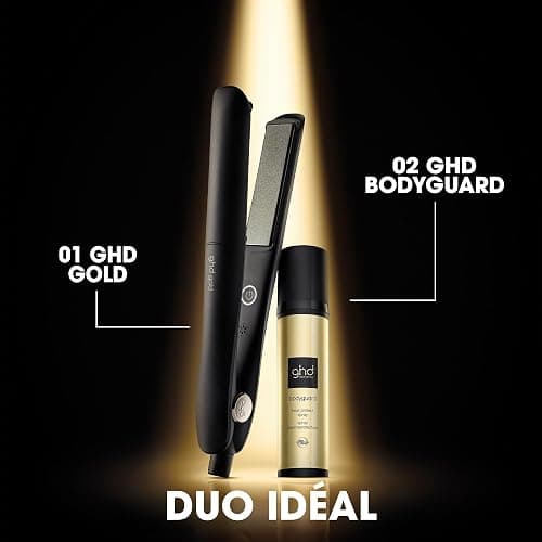ghd - Lisseur cheveux ghd gold - Fer à lisser professionnel - Cheveux plus lisses, 65% plus brillants, sans chaleur extrême - Lisseur boucleur, design arrondi - Idéal tous types de cheveux thumbnail 7