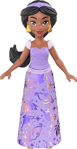 Mattel Disney Princess Toys, Ultimate Princess Pack with 12 Small Posable Dolls in Signature Outfits, Collectibles Inspired by Disney Movies thumbnail 3