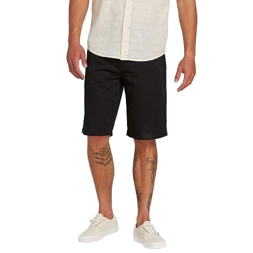 Volcom Mens Vmonty Chino Shorts – 22” Outseam, Relaxed Fit, Durable Cotton Fabric thumbnail 2