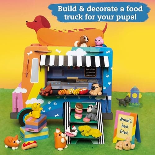 KLUTZ Mini Clay World Puppy Treat Truck Craft Kit thumbnail 3