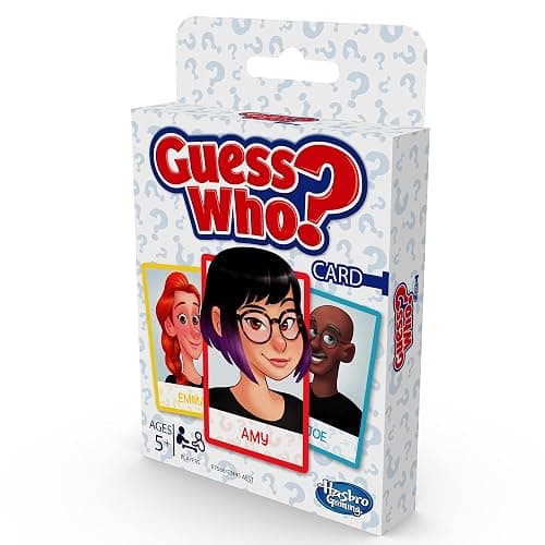 Hasbro Gaming Guess Who? Card Game for Kids, 2 Player Guessing Game, Fun Summer Activities, Vacation Travel Essentials, Ages 5+ thumbnail 5