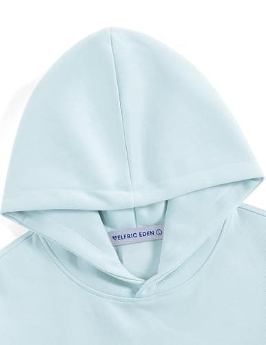 Aelfric Eden Blurring Flower Print Hoodie Womens Oversized Graphic Hoodies Y2K Floarl Solid Pullover Hooded Sweatshirt Unisex thumbnail 5