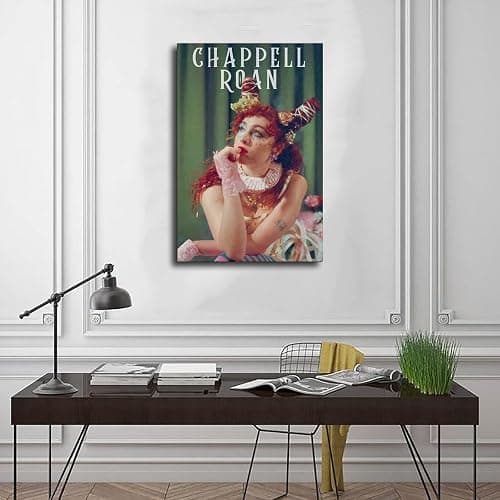 SMART COLOR Chappell Roan (3) Canvas Wall Art Poster Decor Gift | for Living Room, Bedroom, Dorm Decor Home Office Decoration Unframe-style 16"L x 24"W thumbnail 3