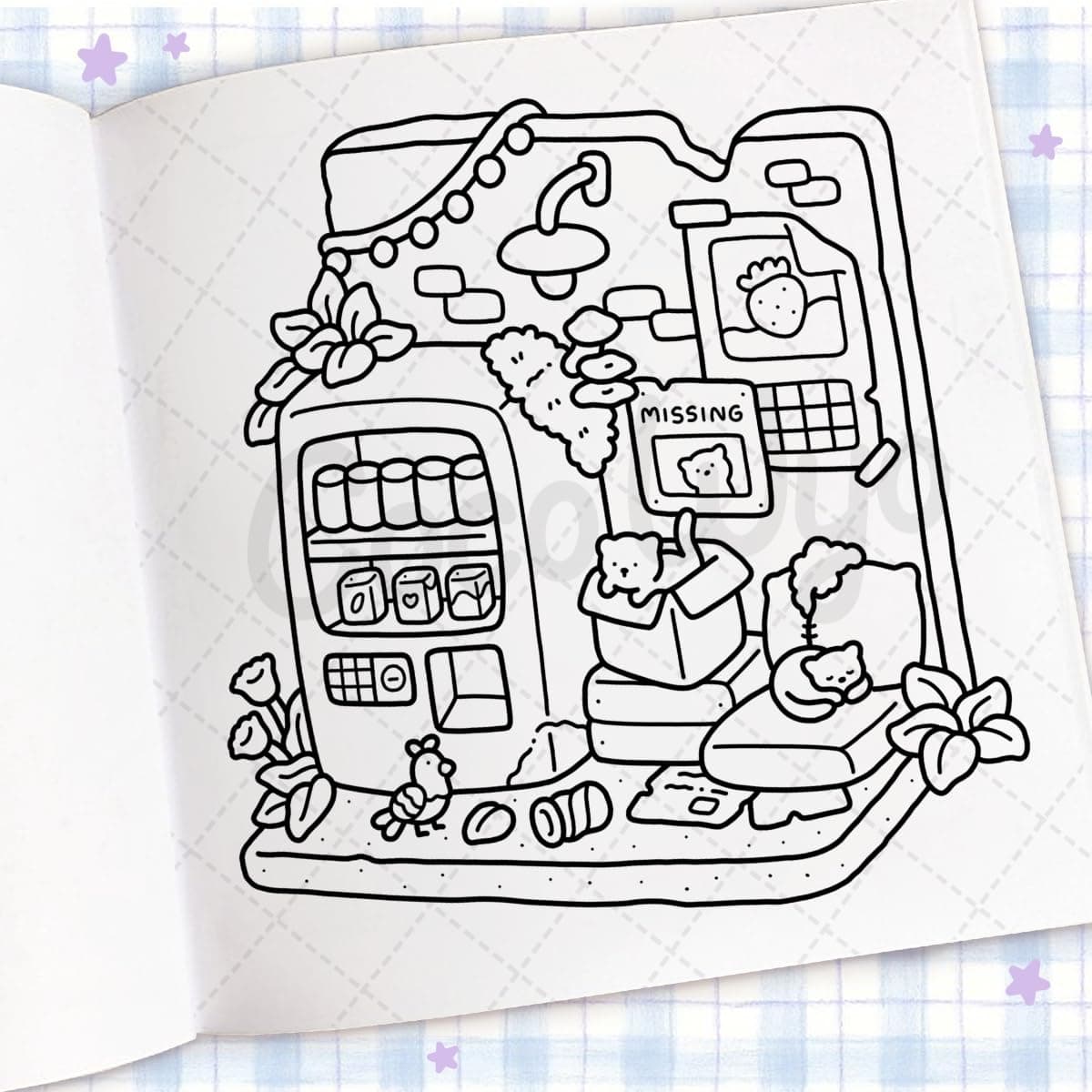 Cozy Corner: A Calm and Comforting Colouring Book thumbnail 6