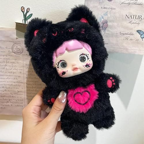 CALEMBOU Plush Blind Box, Kawaii Nommi Cute Series Stuffed Blind Box Doll, Kawaii Mystery Vinyl Plush Toys Collectible for Birthday Gift (Nommi Cute 1pc) thumbnail 5