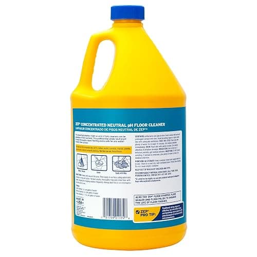 Zep Neutral PH Industrial Floor Cleaner - 1 Gallon - ZUNEUT128 - Concentrated Pro Trusted All-Purpose Floor Cleaner thumbnail 2