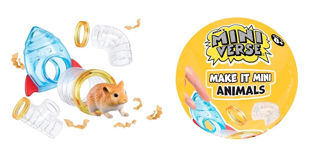 MGA's Miniverse Make It Mini Tiere Serie 2 – Enthält 1 Tierfigur mit Zubehör, Mini-Sammlerstücke, 8 zum Sammeln, Für Sammler und Kinder ab 8 Jahren thumbnail 9