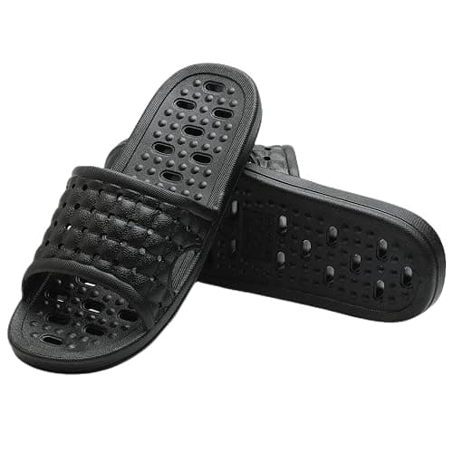 DANORKE Shower Shoes for Men Women Quick Dry Slippers Dorm Slides Non-Slip Sandals thumbnail 2