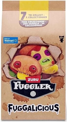 Fuggler ZURU Fuggalicious Mystery Blind Bag, Food Theme Collectible Plush Toy, Includes 1 Blind Bag, 7 in Total to Collect - Image 1