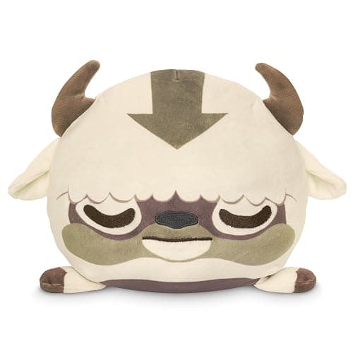 TeeTurtle Reversible Avatar: The Last Air-Bender Appa 6-Inch Two-Sided Flip Plush Toy with Embroidered Details - Cute Mini Collectible Plush for Kids, Teens, and Adults thumbnail 2