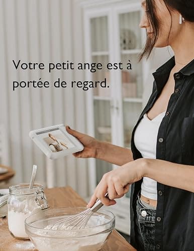 momcozy Babyphone avec caméra Écran 5 Pouces HD 1080P Moniteur bébé sans WLAN Batterie 5000 mAh Audio bidirectionnel Mode Vox IR Vision Nocturne Objectif Grand Angle Portée 960 Pieds BM01 thumbnail 6