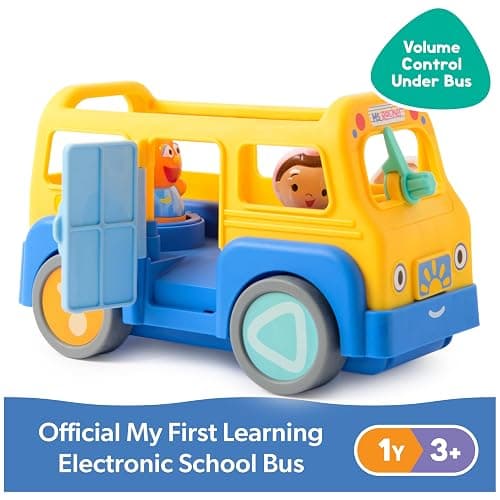 Ms. Rachel Official My First Learning Electronic School Bus with 2 Figures, Music & Sounds, Educational Toys & Toddler Toys for Girls & Boys Ages 1-3+ thumbnail 3