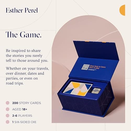 ESTHER PEREL Where Should We Begin? A Game of Stories - Conversation Cards for Friends & Partners - Interactive Couples Game with 200 Prompt Cards - 2-6 Player - Card Games for Couples & Date Night thumbnail 6