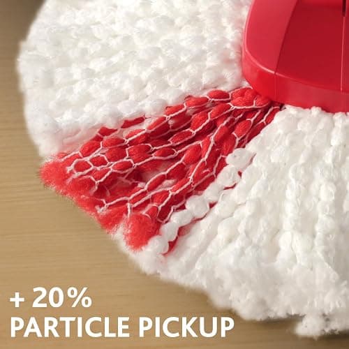 Vileda Turbo 2in1 Spin Mop & Bucket Set with Foot Pedal | Telescopic Handle (Up to 123cm) & 2in1 Microfibre Mop Head | Deep Cleaning, Removes 99% of Dirt with Water | Eco‑Friendly Amazon Packaging thumbnail 4