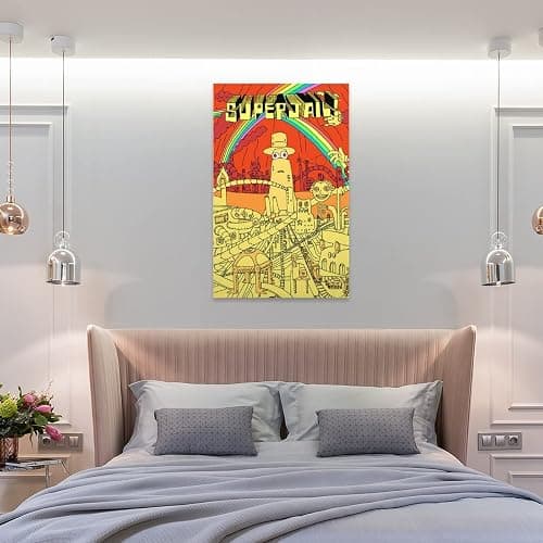 Dark Comedy TV Shows Superjail! Poster Artworks Canvas Poster Room Aesthetic Wall Art Prints Home Modern Decor Gifts Framed-unframed 08x12inch(20x30cm) thumbnail 8