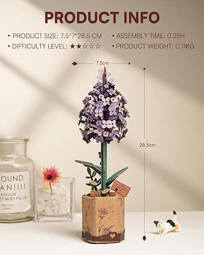 Wooden Flower Puzzle thumbnail 3
