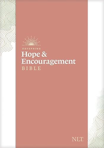 NLT DaySpring Hope & Encouragement Bible (Hardcover Deluxe, Seafoam Green) thumbnail 3