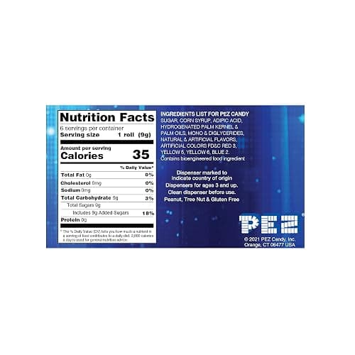 PEZ Candy Space Jam Gift Set, Bugs Bunny & Lebron James Dispensers & Six Pack Of Candy thumbnail 2