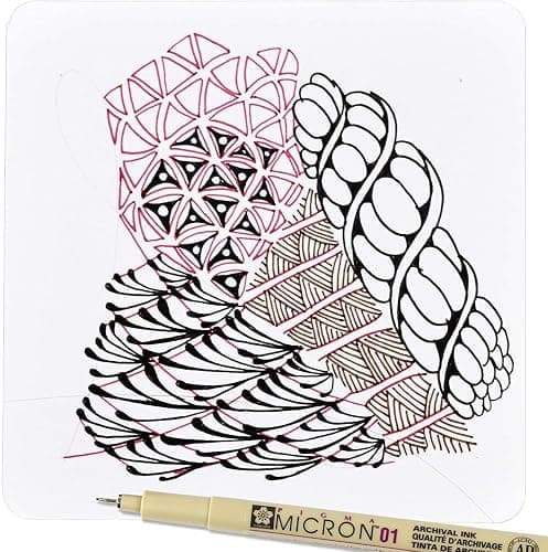 SAKURA Pigma Micron Fineliner Pens - Archival Black Ink Pens - Pens for Writing, Drawing, or Journaling - Assorted Point Sizes - 6 Pack thumbnail 8