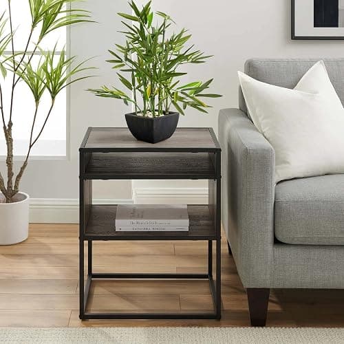 Westcharm 18 inch Faux Bamboo Plant - Lush Artificial Bamboo in Black Polyresin Pot with Decorative River Stones for Home Office Kitchen Living Room Countertop Mantel thumbnail 2