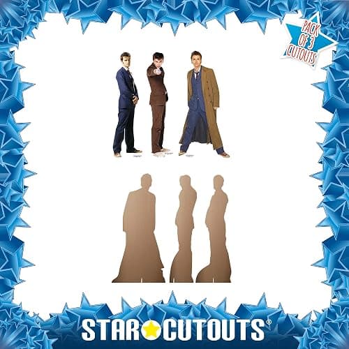 Star Cutouts SC4643 Tenth Doctor Who David Tennant Shelf Top Pack Cardboard Cut Out Height 31cm - Ideal for Fans & Gifts thumbnail 6