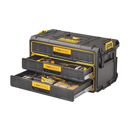 DEWALT TOUGHSYSTEM 2.0 Tool Organizer and Storage 3 Drawer Unit (DWST08330) thumbnail 10