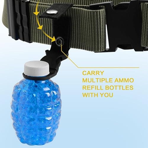 Gel Ball Blaster Splat Orby Accessories 50000 Include Bottle Hopper*2 Tactical Lanyard*2 Adapter*2 thumbnail 4