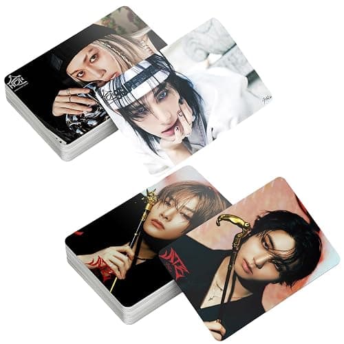 PYAJUU 4Pack/220Pcs Stray Kids Photocard Set KPOP HOP Album Cards GIANT Photocards ATE Post Cards Straykids 2025 Season's Greetings Stray Kids Merch Gift for STAY thumbnail 7