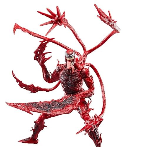 Marvel Legends Series Carnage, Venom: Let There Be Carnage Deluxe Collectible 6 Inch Action Figure thumbnail 6