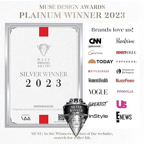 BAIMEI Jade Roller & Gua Sha, Face Roller, Facial Beauty Roller Skin Care Tools, Self Care Gift for Men Women, Massager for Face, Eyes, Neck, Relieve Fine Lines and Wrinkles - Rose Quartz thumbnail 4