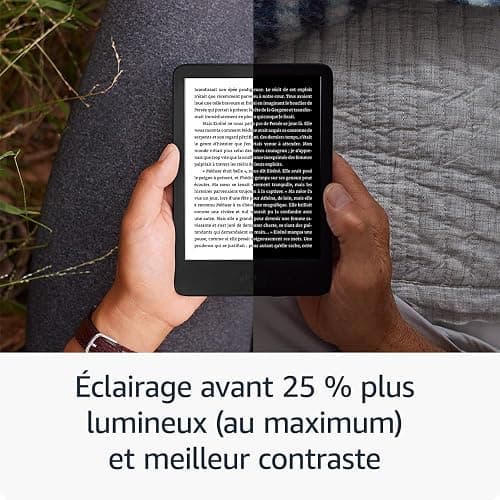 Amazon Kindle (Nouvelle génération) - Le plus léger et compact, avec écran antireflets, changements de page plus rapides et éclairage avant réglable - 16 Go - Avec publicités - Vert matcha thumbnail 2