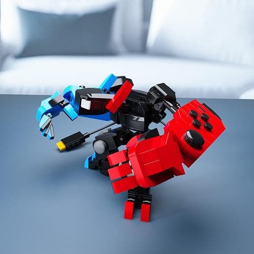 DRZYJ Building Block Set, Classic Game Controller Mech Robot Building Kit, Birthday Party Decorations Supplies, Gifts for Kids Adults (418 Pieces) thumbnail 8