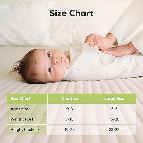 Baby Swaddle Sleep Sacks with Zipper - 3-Pack Swaddles for Newborns 0-3 Months, Infant, Baby Girls, Boys, Soft & Durable Newborn Sleep Sack, Easy Diaper Change Swaddling Blanket (Bumble Bear) - Bumble Bear - One Size thumbnail 7